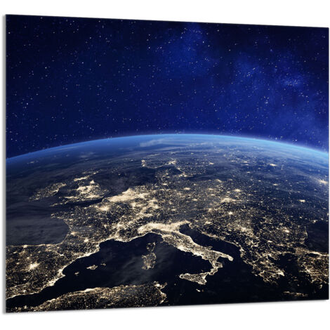 PANEL DE VIDRIO PARA COCINA 65x60 Tierra