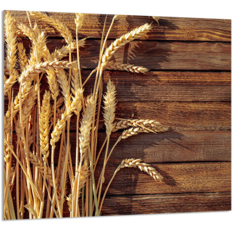 PANEL DE VIDRIO PARA COCINA 65x60 Trigo