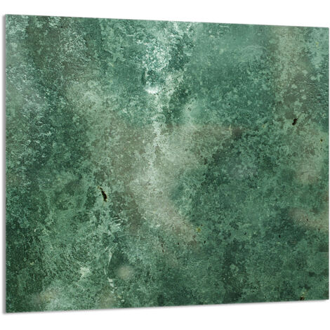 PANEL DE VIDRIO PARA COCINA 65x60 Turquesa