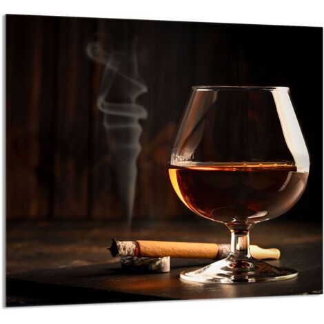 PANEL DE VIDRIO PARA COCINA 65x60 Vino