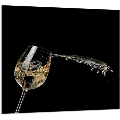 PANEL DE VIDRIO PARA COCINA 65x60 Vino