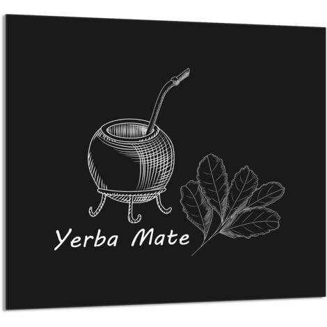 PANEL DE VIDRIO PARA COCINA 65x60 Yerba