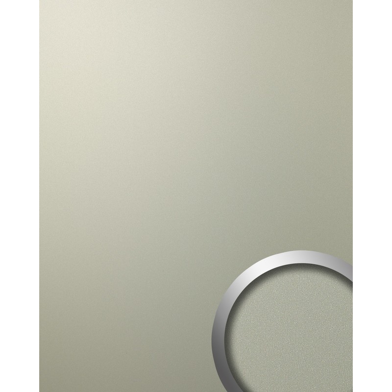 

Panel decorativo autoadhesivo 12439 DECO CHAMPAGNE Optica de metal mate-brillante gris claro 2,60 m2 - Wallface