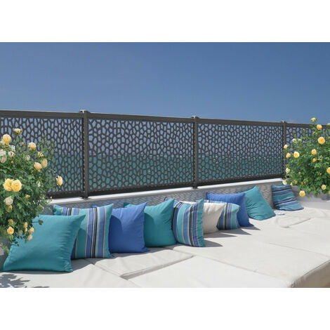 Panel Decorativo Mosaic 1x2m Nortene 1x2 m. Color Antracita