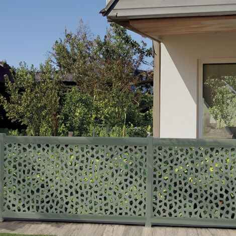 PANEL DECORATIVO MOSAIC REMAKE VERDE 1X2 M NORTENE