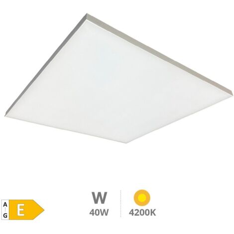 Panel empotrable LED Ubari 59,5x59,5cm 40W 4200K Sin marco