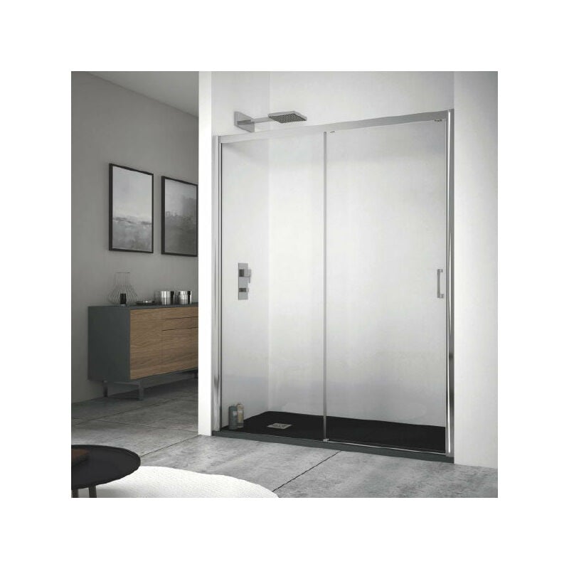 

Panel Fijo + Puerta Corredera KENNEDY DECORADO 120 cm Sin lateral
