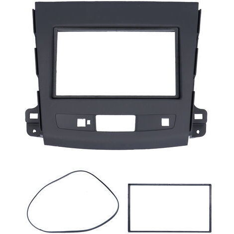 Panel frontal de audio, DVD y navegación 2DIN con radio estéreo, compatible con Mitsubishi Outlander 2008-2012.