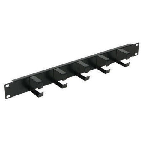 PANEL FRONTAL PARA RACK 19 CON GUIAS PARA CABLES