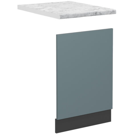 Panel frontal R-Line, Gris azulado, 45 cm , ET Mármol, Vicco
