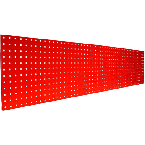 Panel herramientas rojo GR37, 2000x20x940mm  Metalworks 856001177