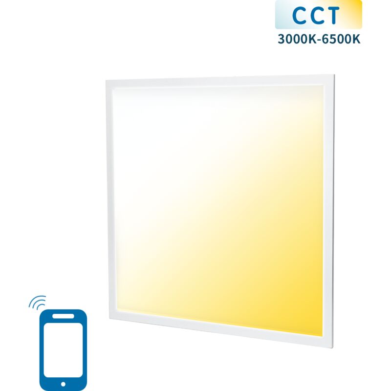 

Panel iluminación inteligente 32W WIFI CCT（3000K-6500K）