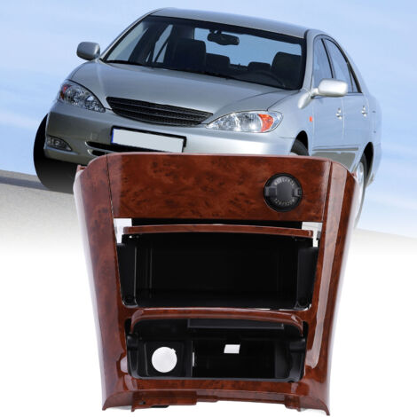Panel inferior de la consola resistente a los arañazos para Camry XV30 2001-2006 - Panel para encendedor de cigarrillos y rejilla de ventilación