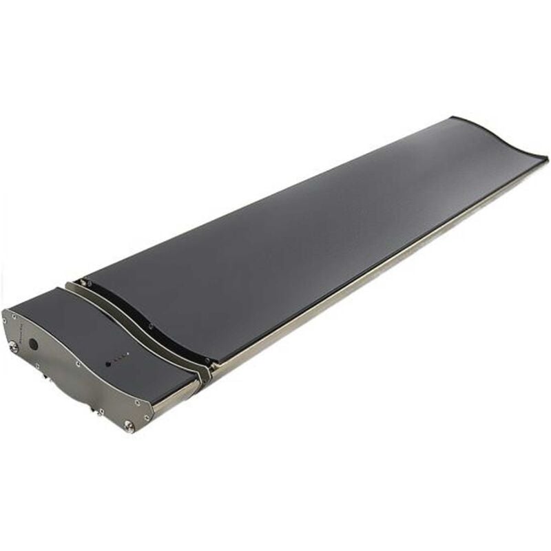 

Panel infrarrojo 3200W con telemando cm 209,5x21,5x7 SINED 3200-DESIGN - Negro