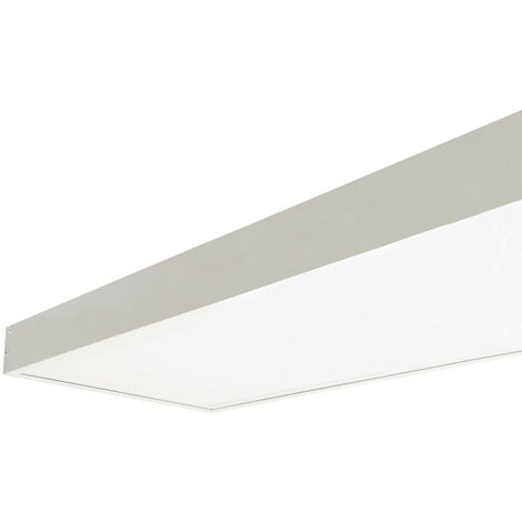 Panel LED 120x30cm 40W 4000lm (UGR17) + Kit de Superficie