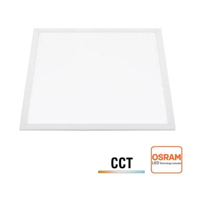 

Panel Led 32W CCT, WiFi, 60x60 cm, Compatible con Alexa y Google Home, Blanco dual, regulable - Blanco dual