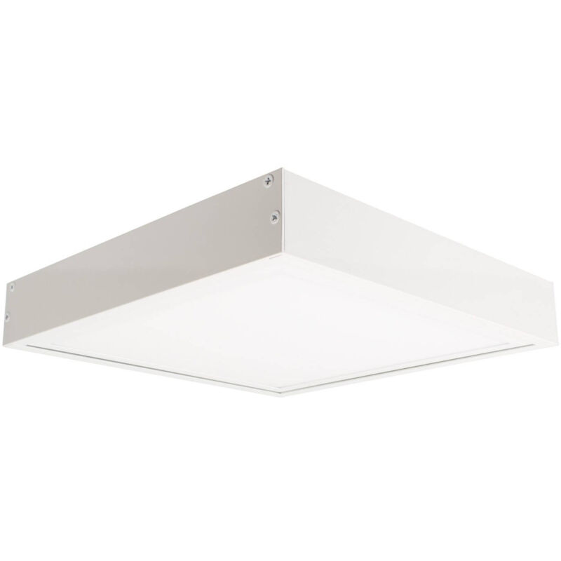 

Efectoled - Panel LED 60x60cm 40W 4000lm Microprismático (UGR17) LIFUD + Kit de Superficie Blanco Cálido 3000K - 3500K . - Blanco Cálido 3000K - 3500K