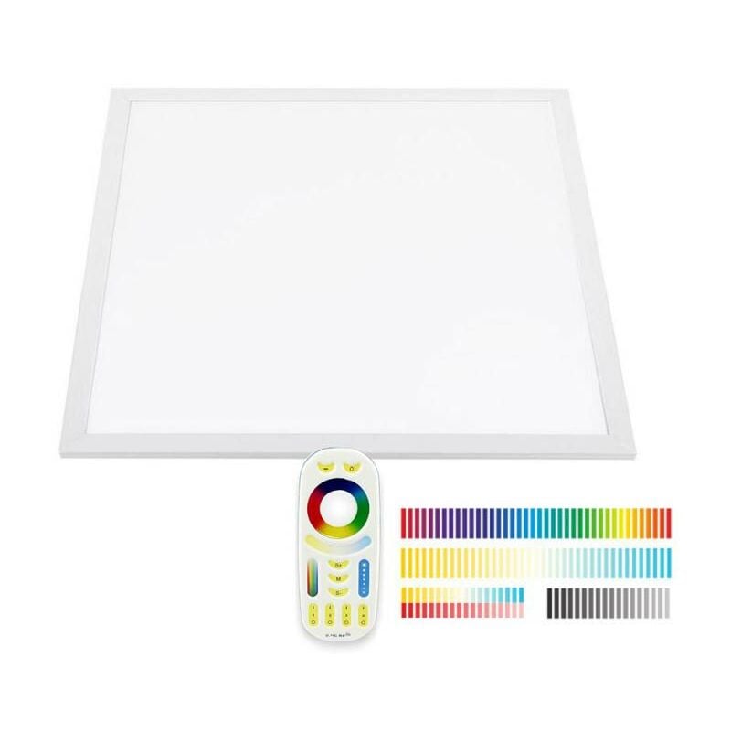 

Panel LED Backlit 40W, FUT045A, RGB + CCT, RF, 60x60cm, RGB + Blanco dual, regulable - RGB + Blanco dual
