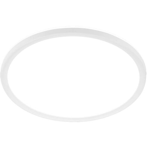 Panel LED delgado, Ø 48 cm, 30 W, blanco