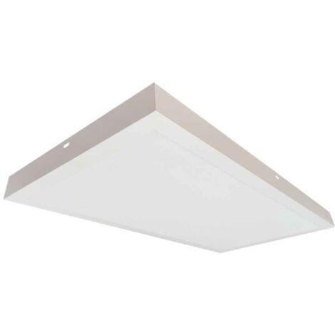 Panel LED Kisongo superficie 24W 6000K blanco 60x30cm