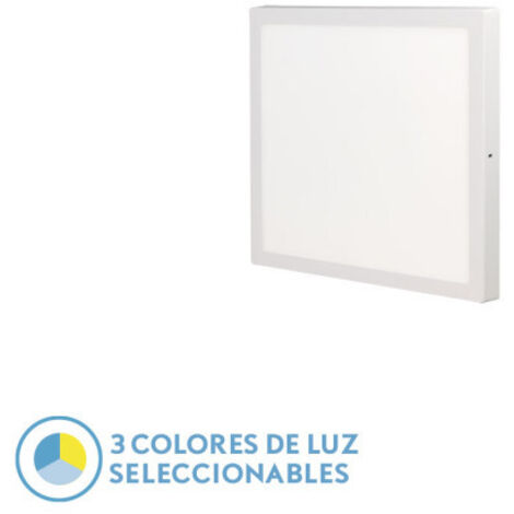 Panel LED Llano superficie 36W 3000-6500K blanco 40x40cm