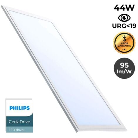 BARCELONA LED Panel LED Slim 120X30 Cm - Driver Philips - 44W - UGR19 - Blanco Frío