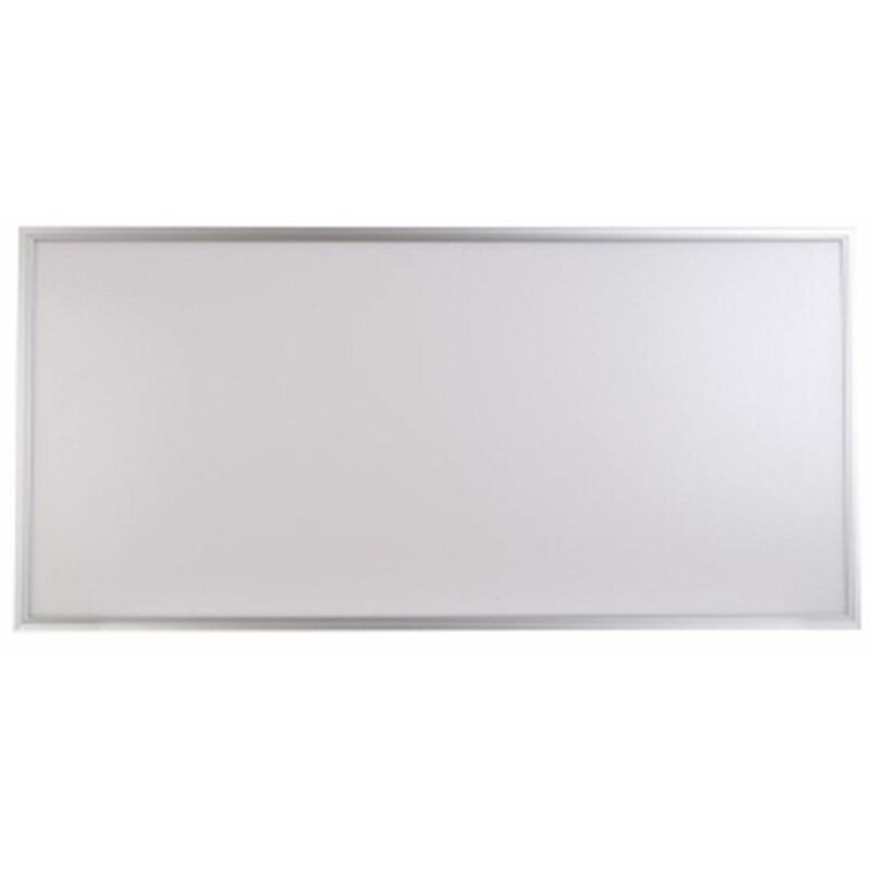 

Panel LED Slim 120x60cm 88W 7500lm Marco Plata COLOR BLANCO Calido 3000K