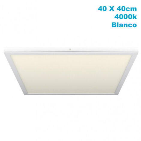 Panel LED Tivoli superficie 36W 4000K blanco 40x40cm
