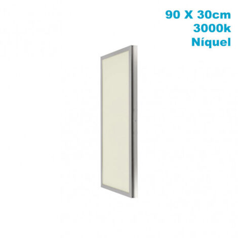 Panel LED Tolstoi superficie 72W 3000K blanco 30x90cm