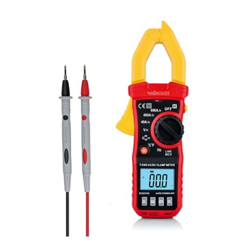 Digitale Stromzange - Cat Iii - 600 V - Ac/dc - Ncv - Mit Data-Hold-Funktion