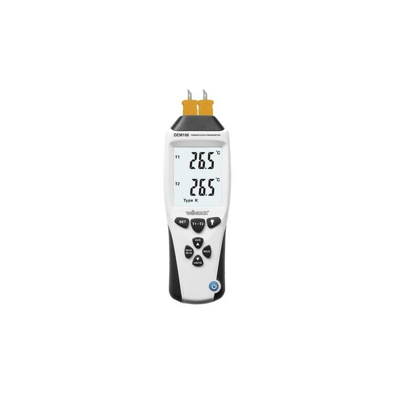 Image of K/j type thermocouple thermometer