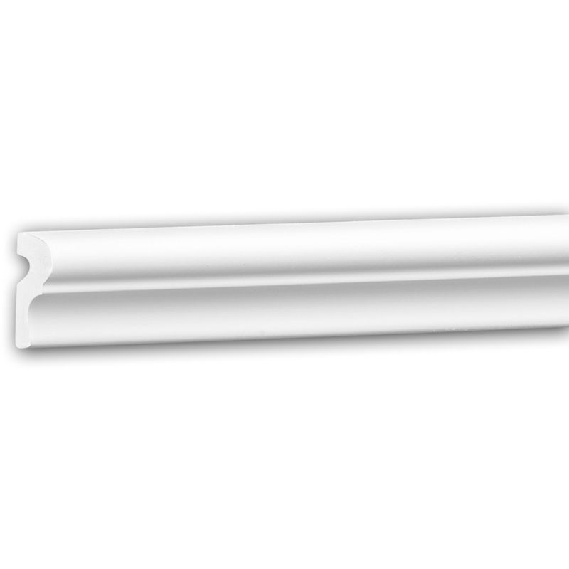 Profhome Decor - Panel Moulding 151401 Profhome Dado Rail Decorative Moulding Frieze Moulding Neo-Classicism style white 2 m