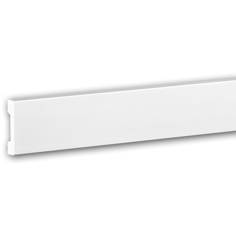 Profhome Decor - Panel Moulding 651362 Profhome Dado Rail Decorative Moulding Frieze Moulding contemporary design white 2 m