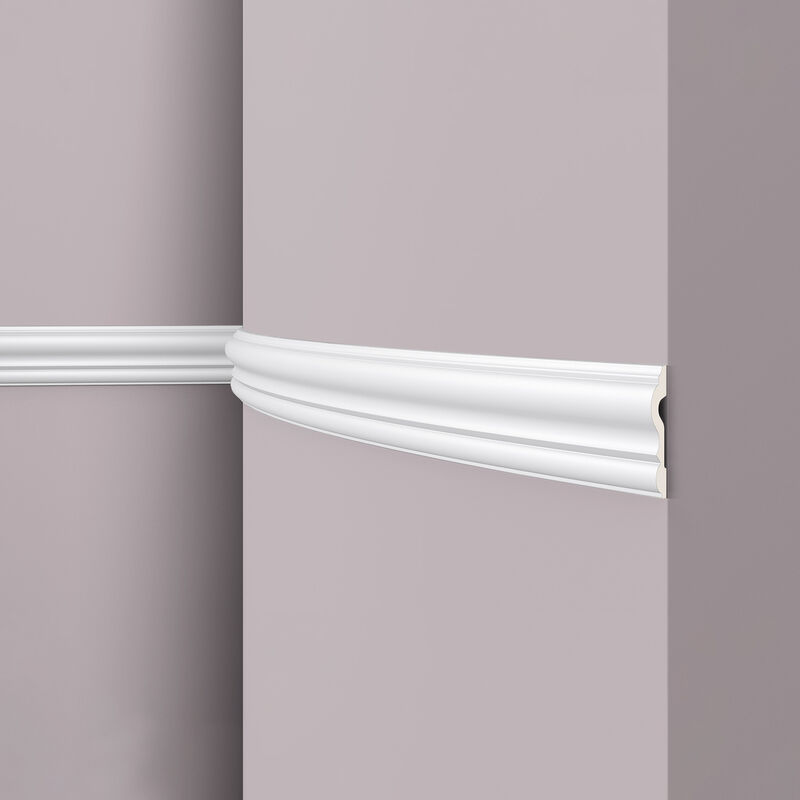 NMC - Panel moulding Z13 Flex arstyl Noel Marquet Flexible Moulding Decorative moulding contemporary design white 2 m