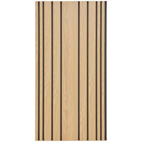 Panel mural Colva beige con fondo negro 120x60cm - Atmosphera créateur d'intérieur