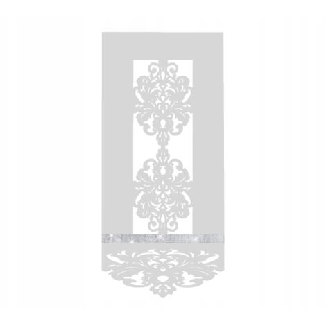 Panel P20 – Cortina moderna y elegante a rayas con cuentas – Glamour 60x130