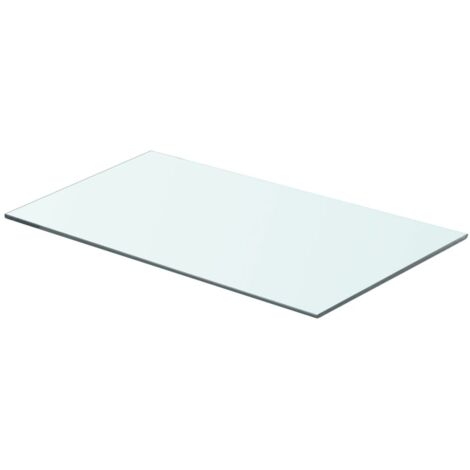 Panel para balda de cristal transparente 60 x 30 cm 2702191/2