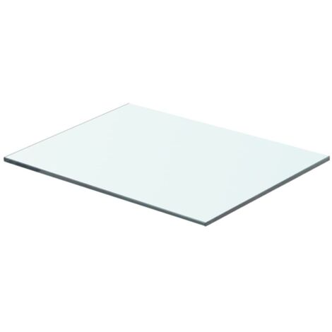 Panel para estante de cristal transparente 40 x 25 cm 2702180/2
