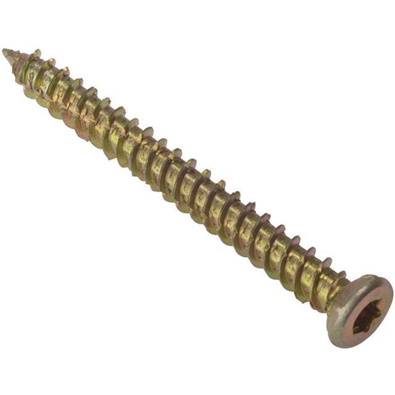 Forgefix - Concrete Frame Screw torx® Compatible High-Low Thread zyp 7.5 x 72mm Bag 10 FORCFS72G