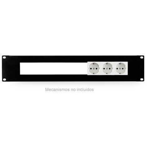 Panel Rack 19in Para Mecanismos 2U