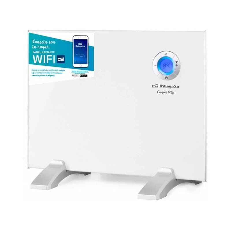 

Panel radiante Orbegozo WIFI. Potencia: 500W. Control táctil. Conexión inalámbrica APP. Rango de temperatura: 7ºC - 35ºC.