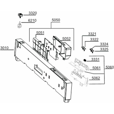 Panel (referencia 3010) 1745950044 BEKO