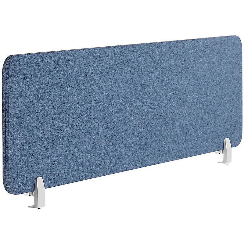 

Panel separador para escritorio azul 130 x 40 cm WALLY