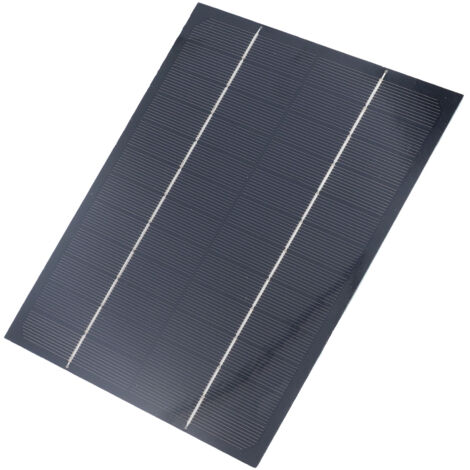 Panel solar de 12 V y 6 W con clasificación IP67 para proyectos científicos de bricolaje: fácil y versátil.
