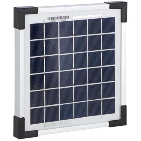 Panel solar de 4W para electrocercas – Soporte para dispositivos de 9V