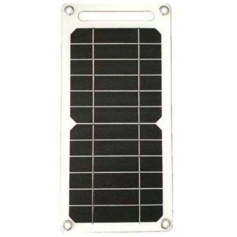 Panel solar fotovoltaico de 6 V, portátil, USB, resistente al agua, para teléfono móvil, cargador de 6 W, para viajes al aire libre,