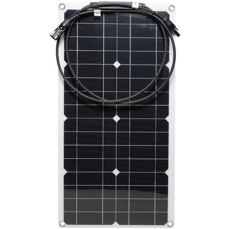 Panel solar KZQ de 25 W y 16 V, resistente al agua, con células de energía potable para iluminación exterior, hogar y camping.