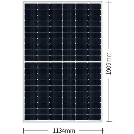 Panel solar monocristalino 450W 120 células alto rendimiento