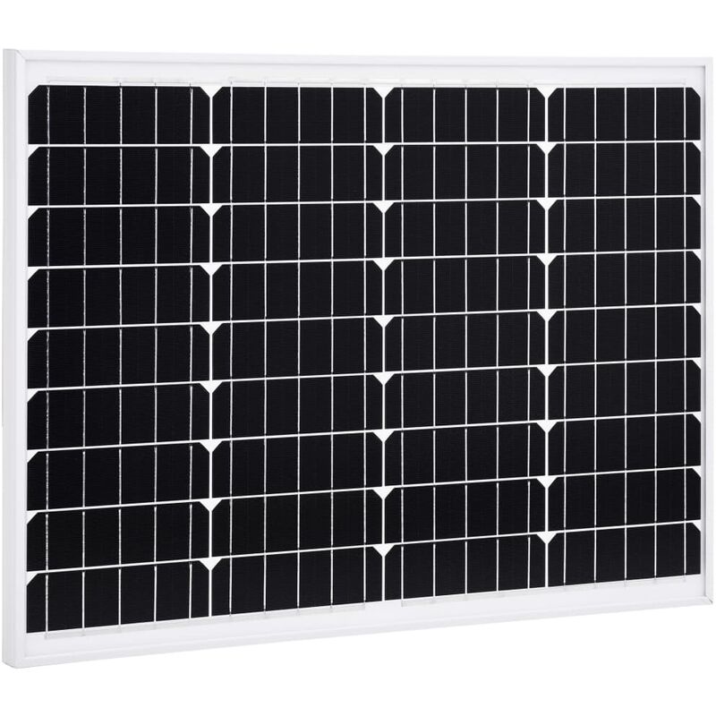 

Panel solar monocristalino aluminio y vidrio de seguridad 50 W