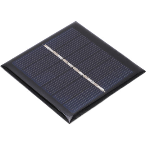 Panel solar portátil de polisilicio Ej.Life de 0,6 W y 3 V, nivel A, módulo de carga solar para iluminación solar de jardín